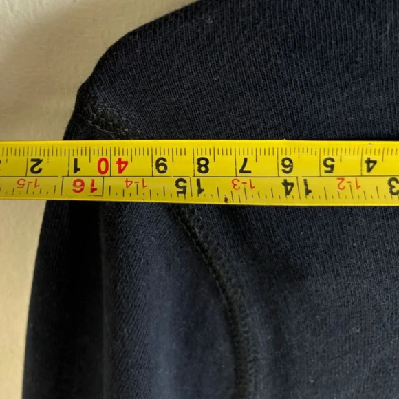 Abercrombie & Fitch Mens Moose Logo Henley Long Sleeve Shirt Black Size XXL - Picture 2 of 7